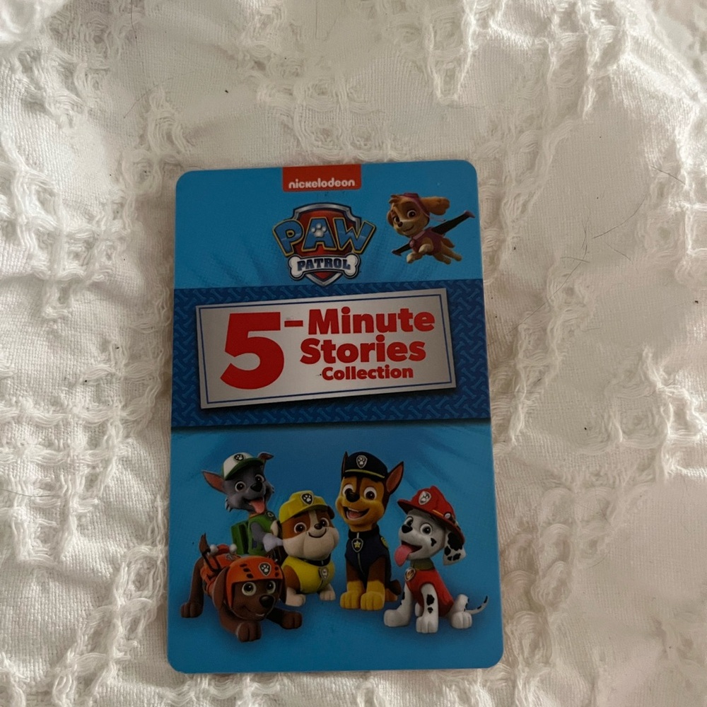 Nickelodeon YOTO Paw Patrol Blue and Red Storybook card